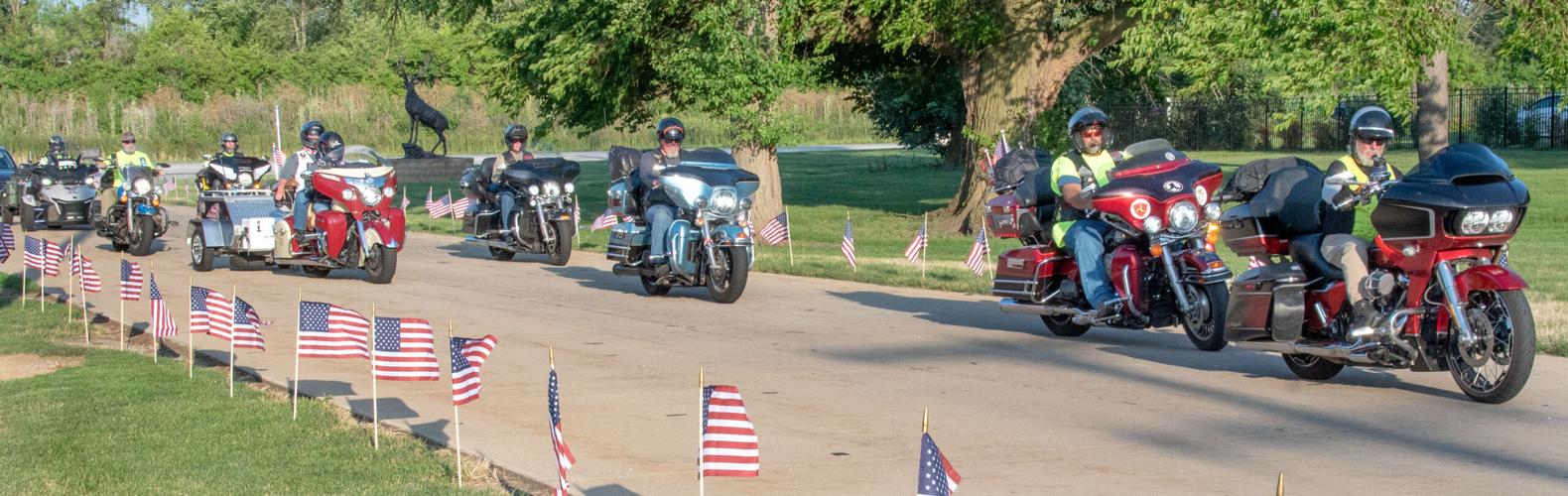 Tribute To Fallen Soldiers Memorial Torch Motorcycle Ride | News | news ...