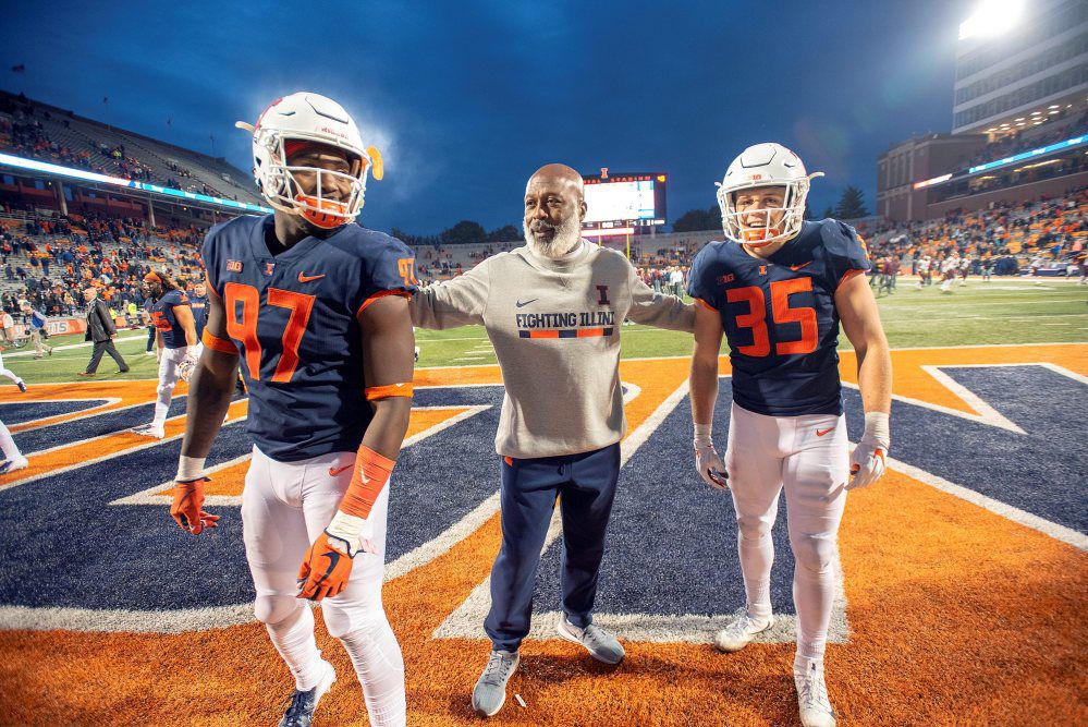 New Illini Football Helmets Tell a Story About the Program's