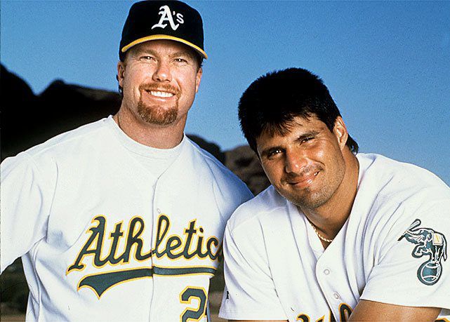 Canseco and McGwirer --the Bash Brothers Editorial Photo - Image