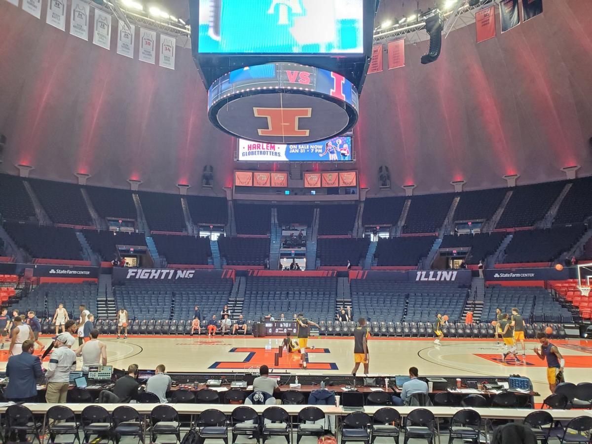 Live Illini Cruise In Rout Of North Carolina A T Mens