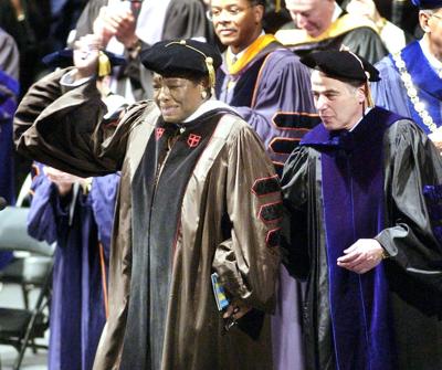 Angelou Urged 2002 Graduates To Shine News News