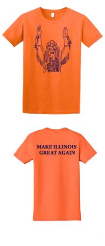 UI files suit over an alum's 'Make Illinois Great Again' T-shirts