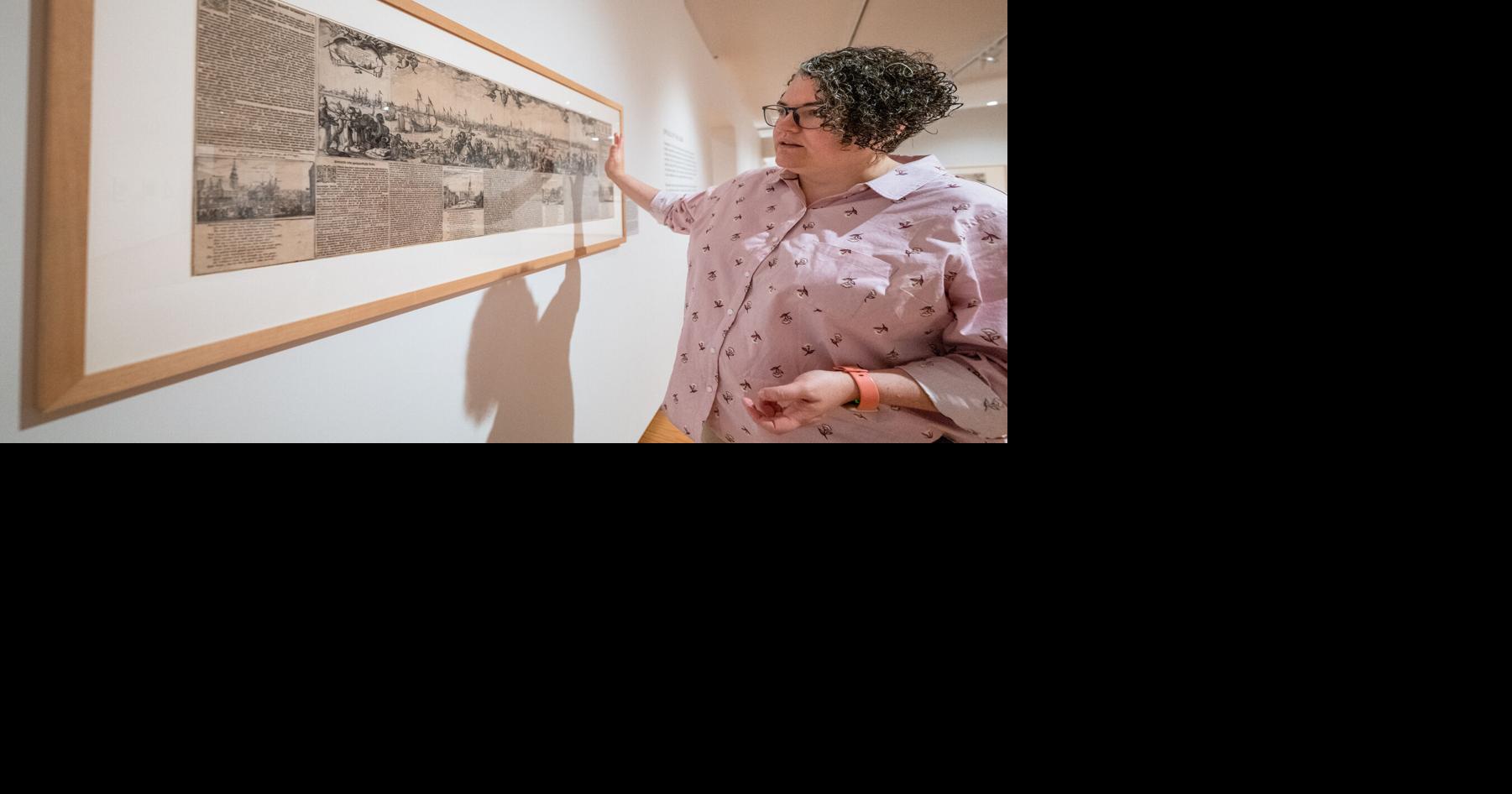 At opening night event, KAM exhibit traces