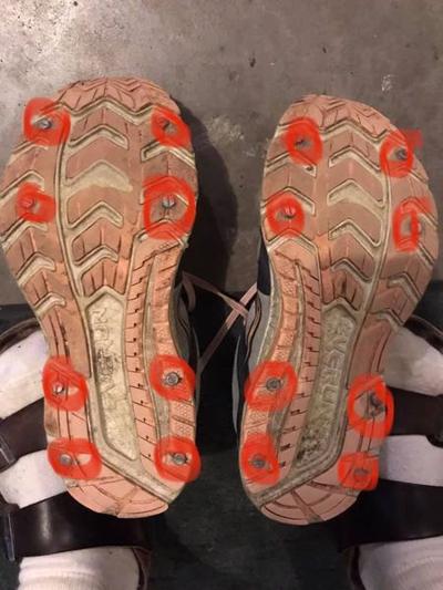 Spike shoes