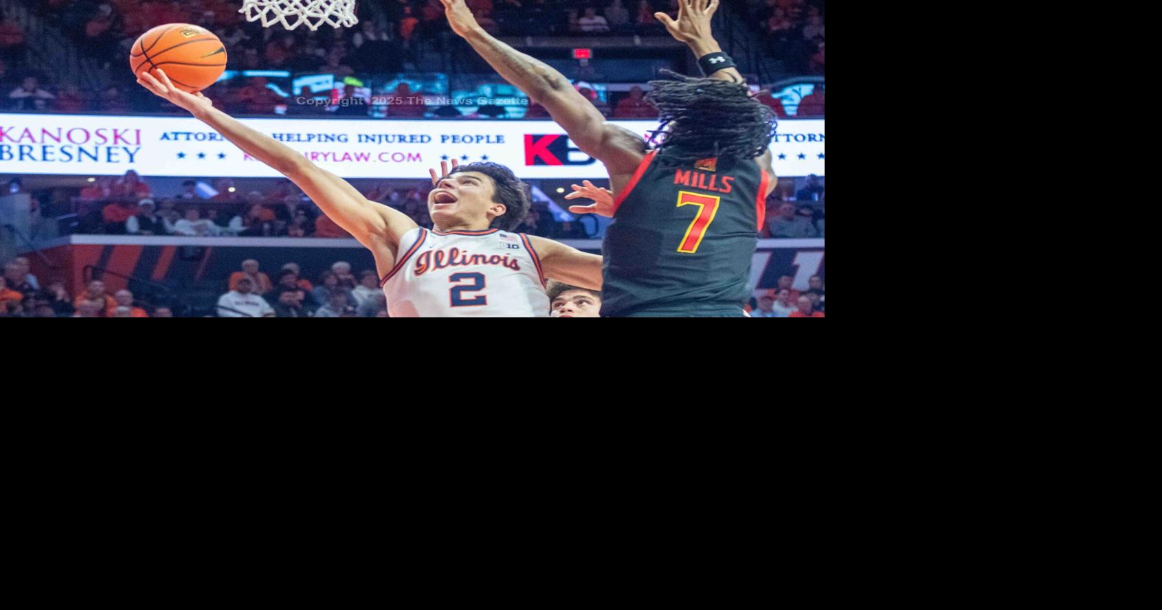 PHOTO GALLERY: llinois Men vs. Maryland