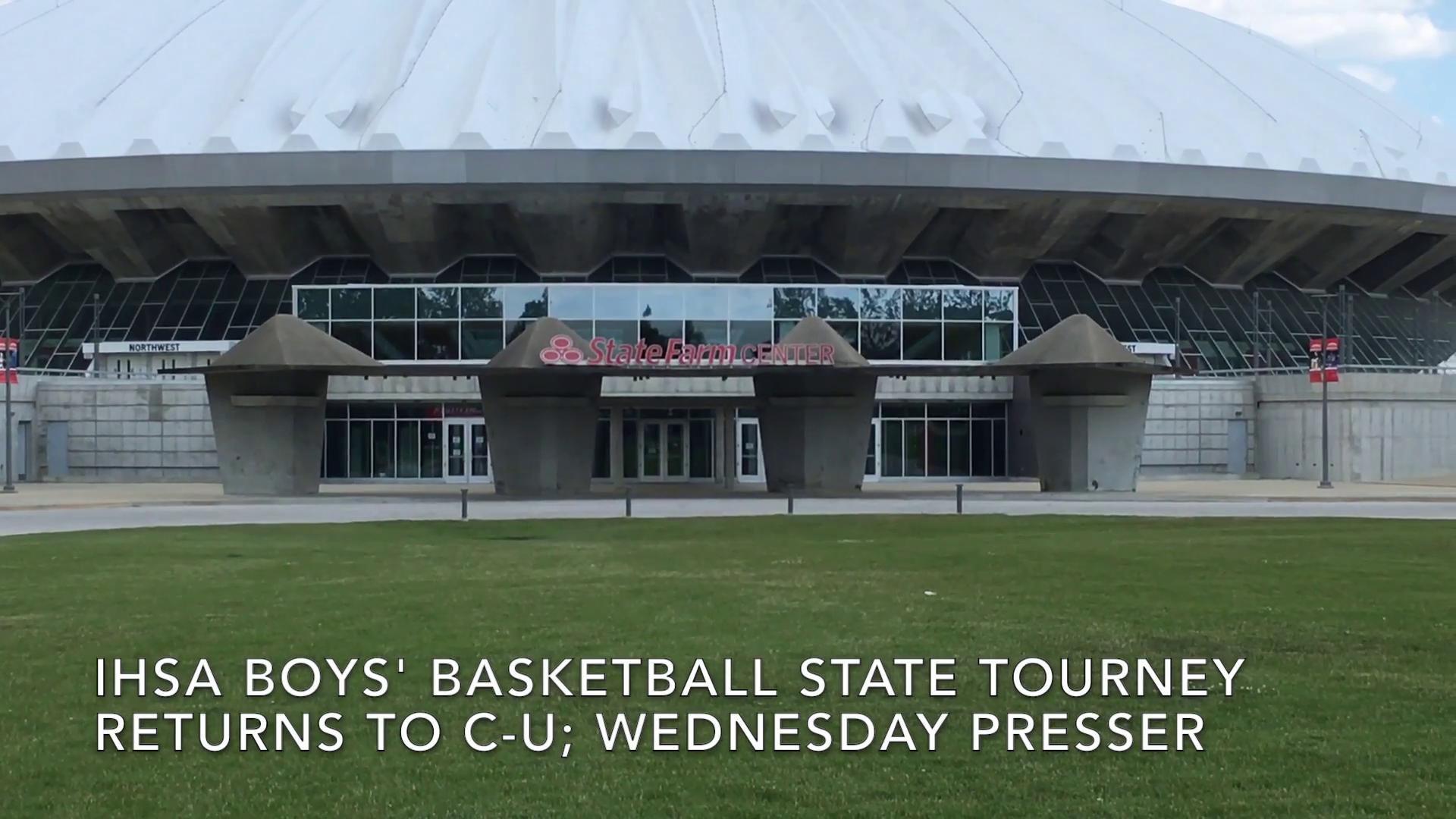 Ihsa State Basketball Returns State Farm Center Press Event