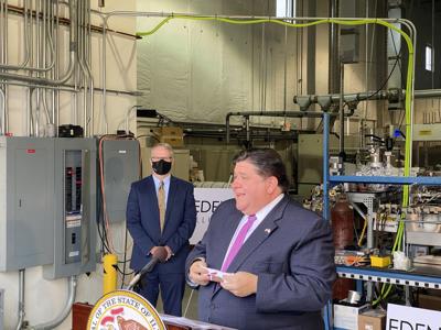 Pritzker in Champaign