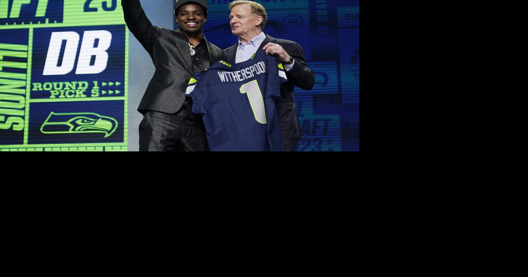 PHOTO GALLERY: Devon Witherspoon's shining moment at the NFL Draft ...
