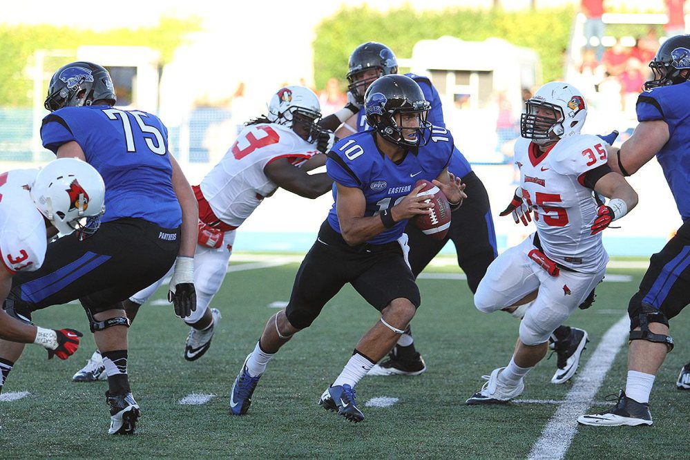 Jimmy Garoppolo at EIU 2013  We all know where Jimmy Garoppolo is going,  but if you want to see where he started, check out this 2013 interview  where Jimmy G talks