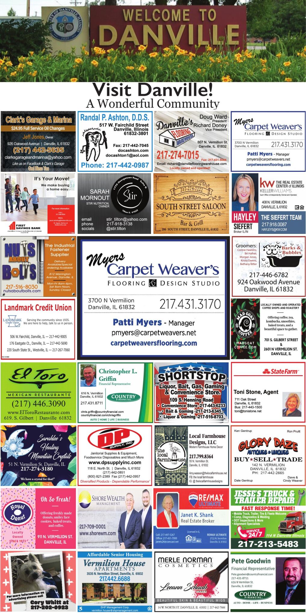 DANVILLE Directory Page August 6.pdf Local Offers