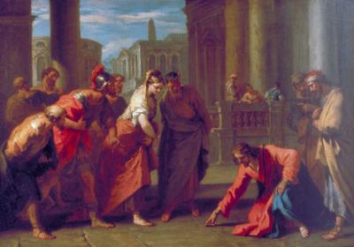 'The Woman Taken in Adultery'