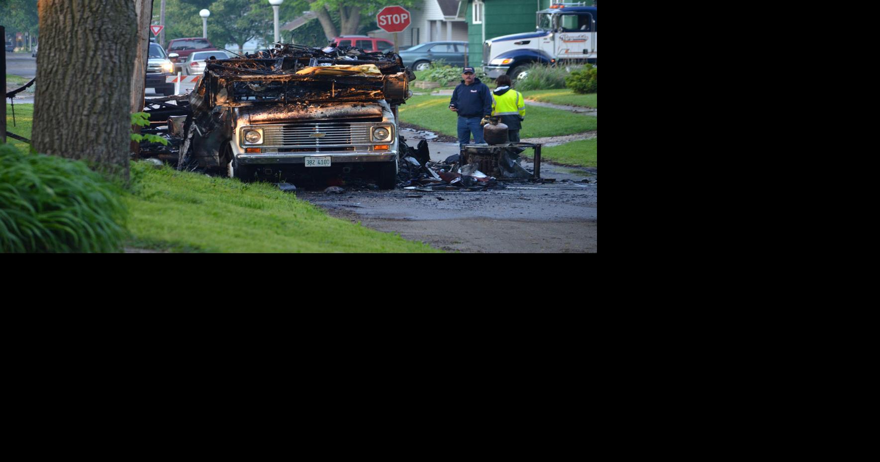 Camper explosion seriously burns homeless man | News | news-gazette.com