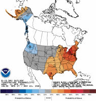 A big warm-up early next week for the Midwestern Corn Belt