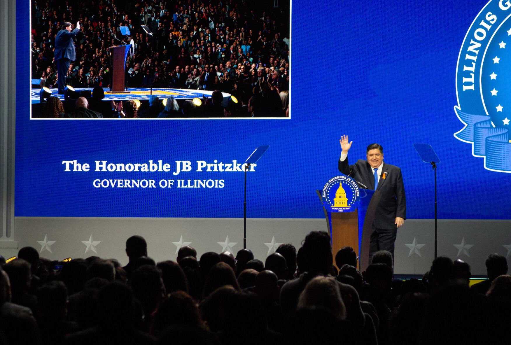 Pritzker Strikes Optimistic Tone, Lays Out Second-term Priorities In ...