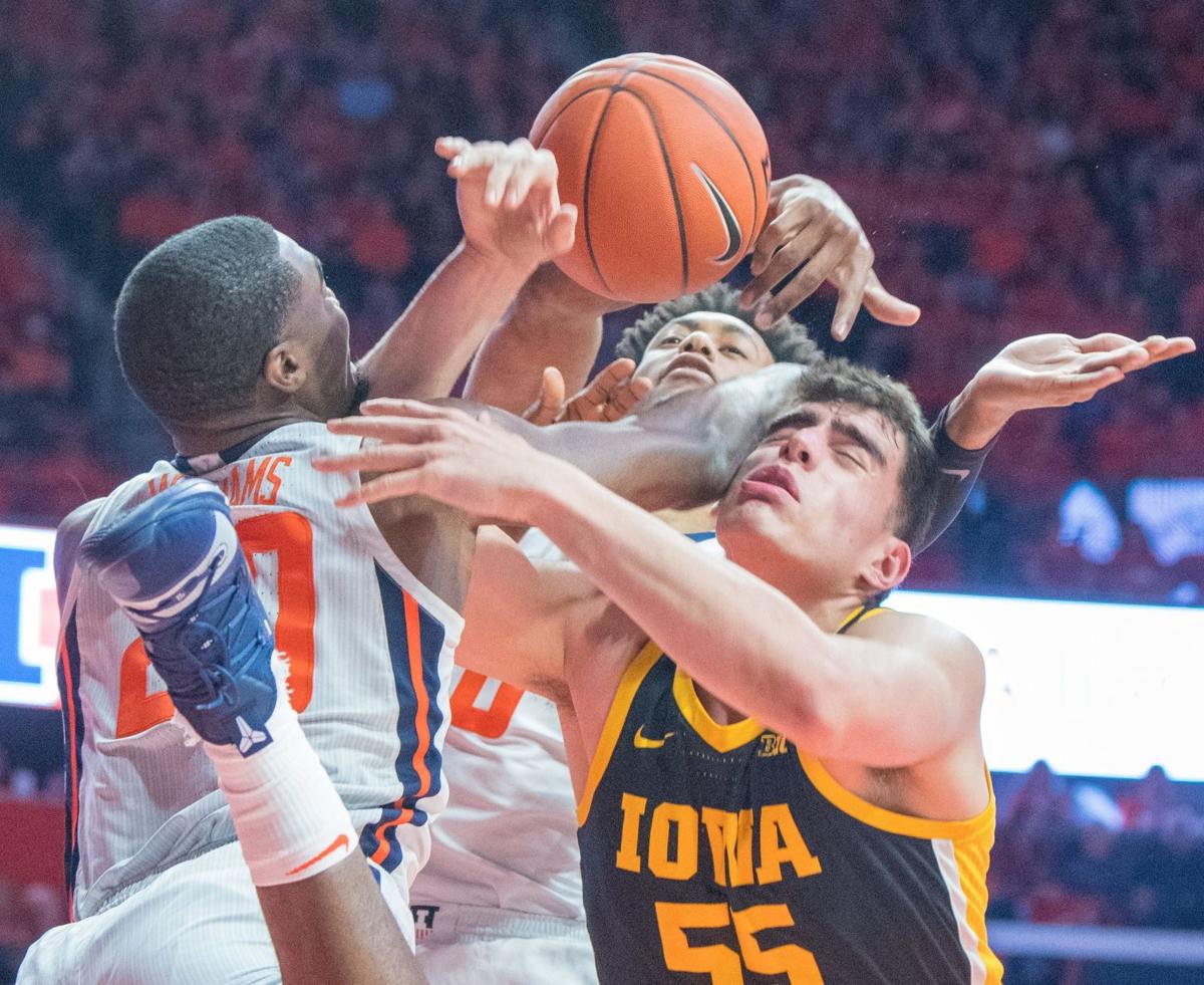 Instant Reaction No 23 Illinois 78 No 18 Iowa 76 Sports
