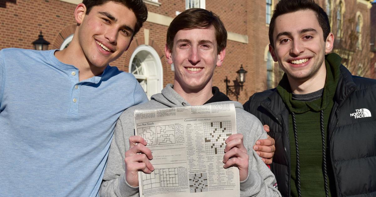 They're clued in: UI trio's puzzle published in New York ...
