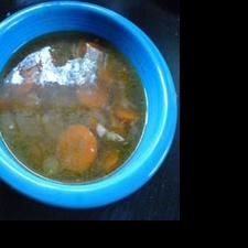 Recipe for slow-cooker chicken soup using chicken carcass | Living
