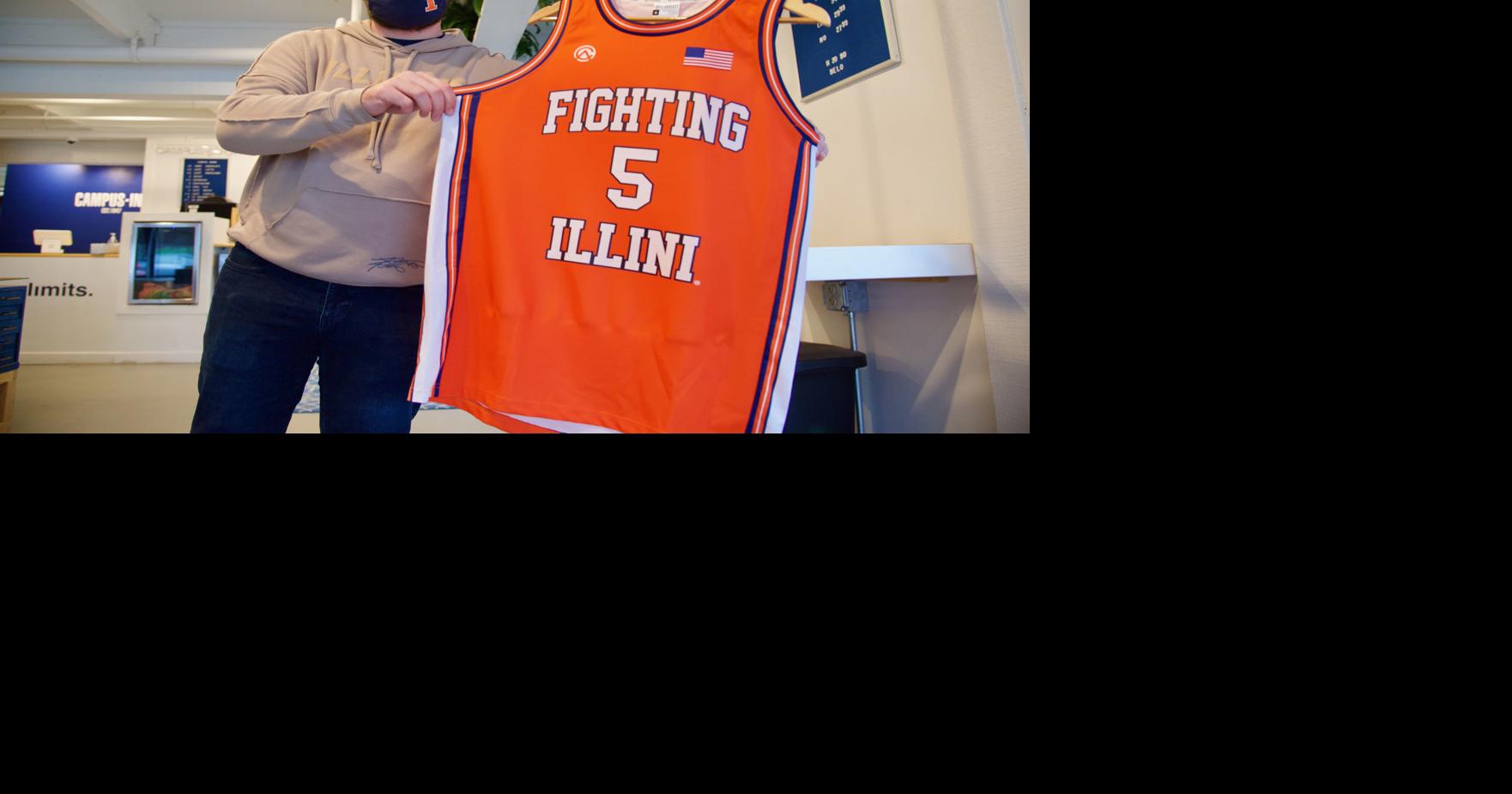 Illinois Fighting Illini Throwback Jersey S