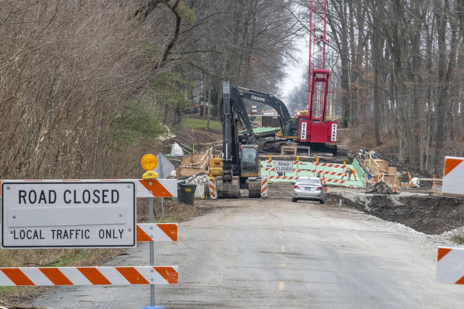 UPDATED High Cross Road reopened Roadwork