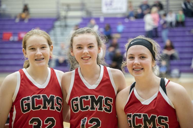 GCMS Middle School girls basketball players compete at all state event