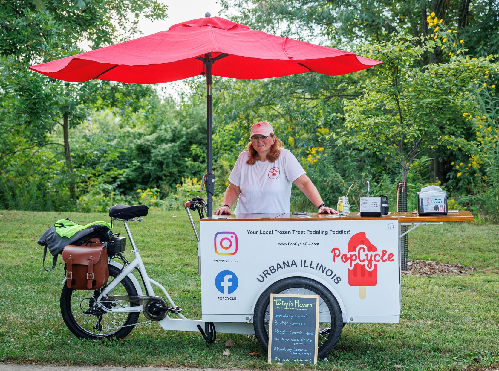 news-gazette.com - JANA WIERSEMA jwiersema@news-gazette.com - It's Your Business | Pedaling to peddle popsicles in Urbana