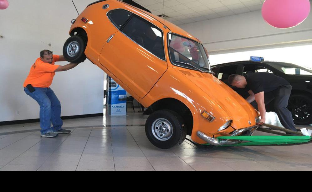 After 13 years, Savoy dealership's hanging Honda back on solid ground