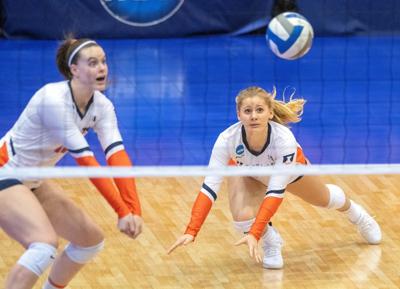Welsh Brings Spark To Highlight Filled Illinois Volleyball Season Illini Sports News Gazette Com