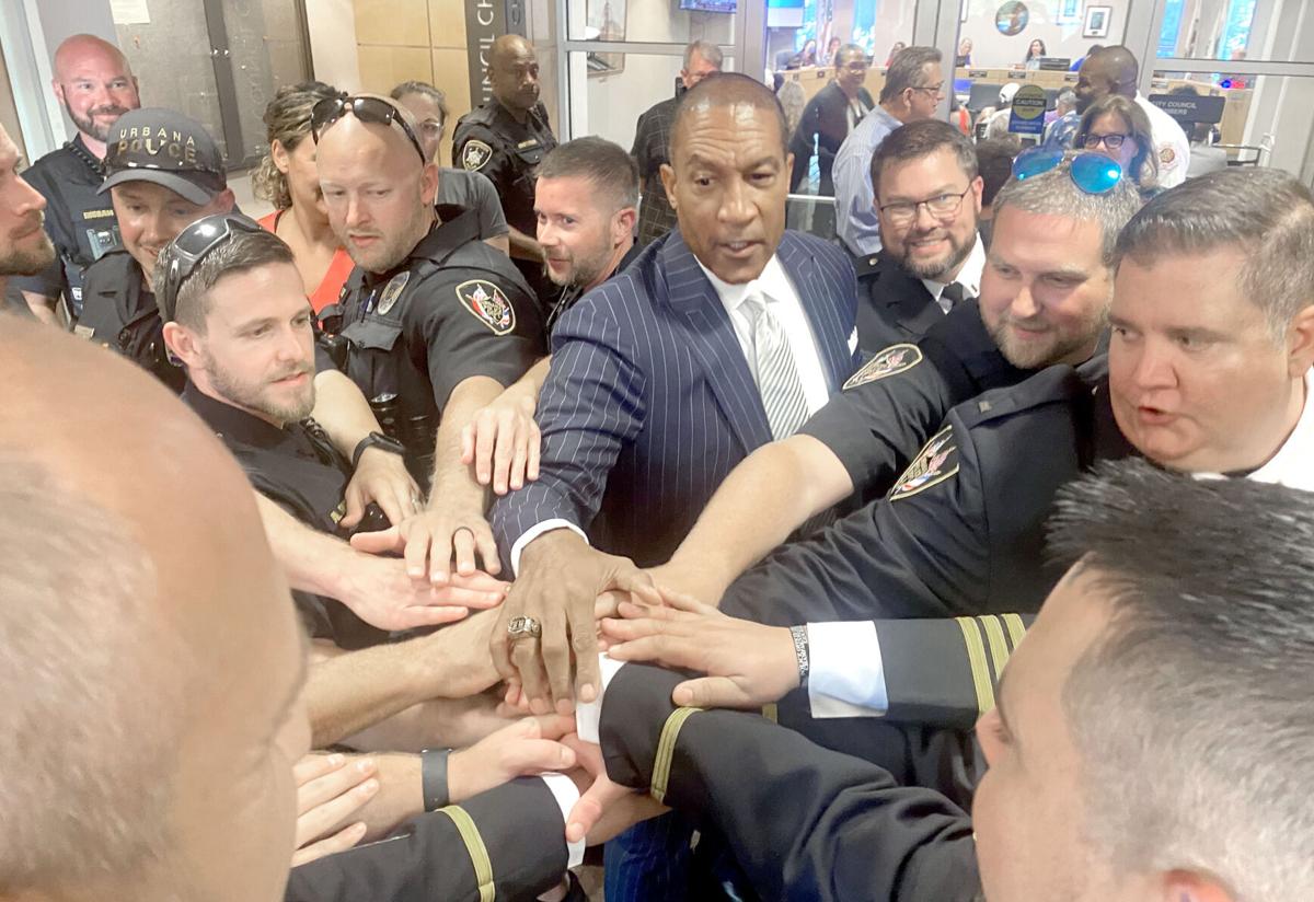 Editorial Urbana police chief, council members are — and will remain