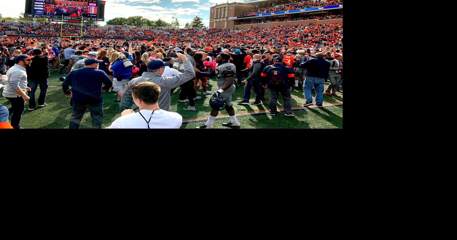 Head of football game day security on Saturday's field rush: 'The fans ...