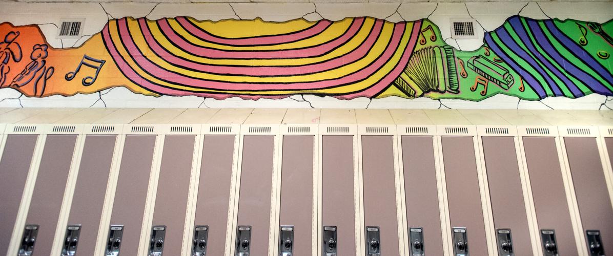 Rantoul's mural project gives high school hallways a colorful