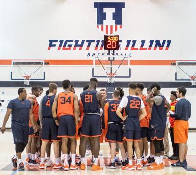 Illini Take Guarded Approach To Preseason Hype Mens Basketball