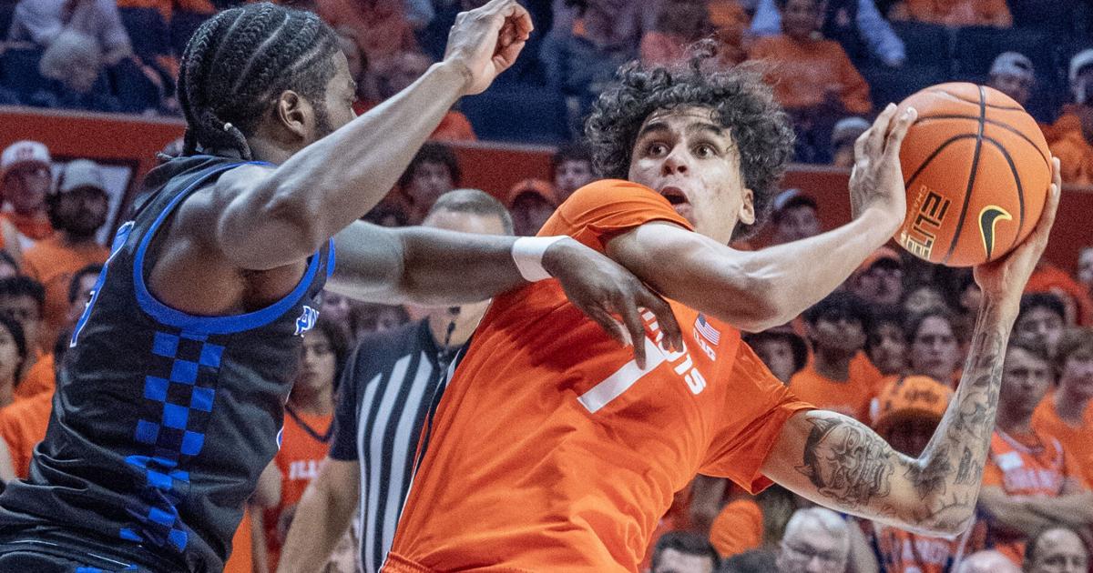William Riley Basketball Will Riley shows off scoring gift in Illinois debut | Newsletter | news ...