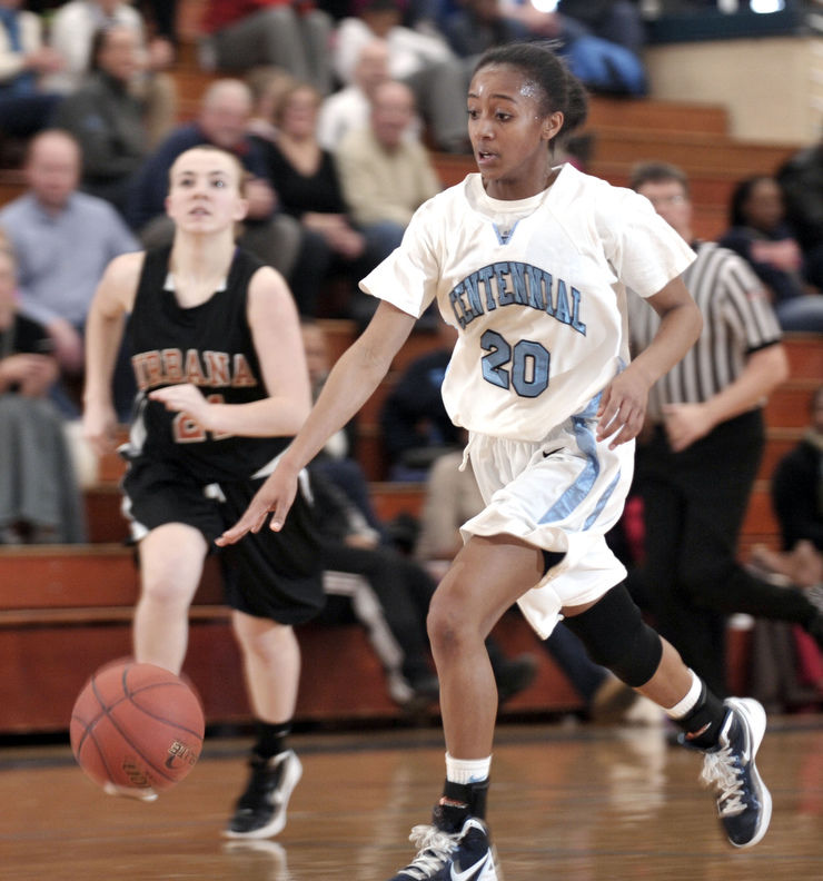 Hs Girls Basketball Centennial Vs Urbana Prep Sports News Gazette Com