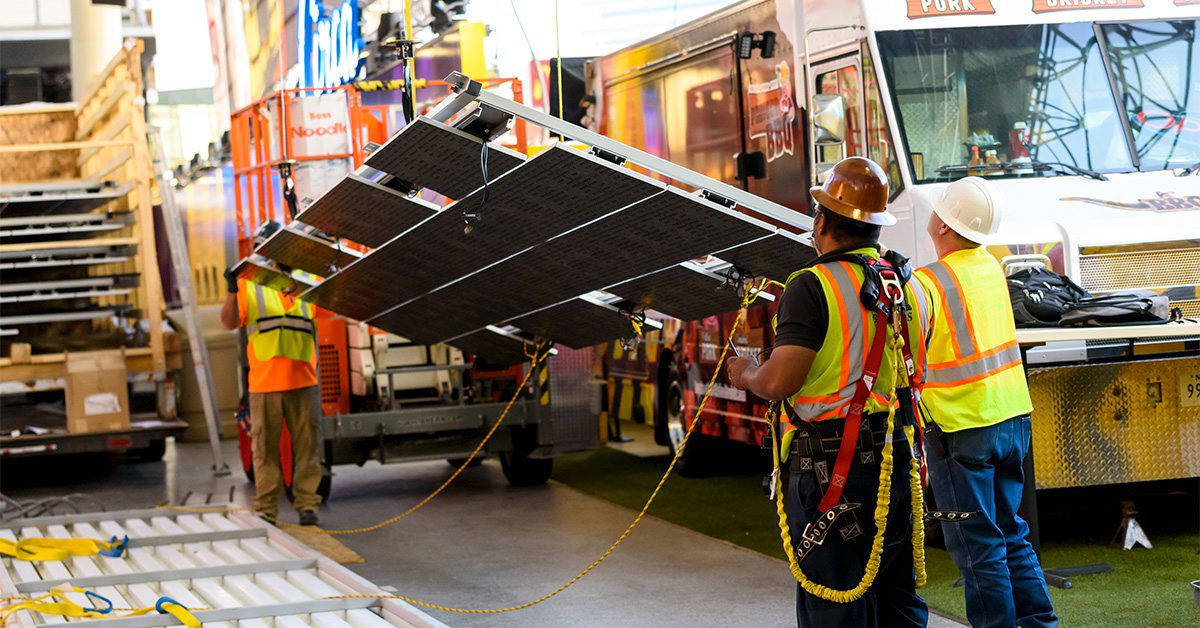 Watchfire In The Sky: Danville Company's LED Canopy Lighting Up ...