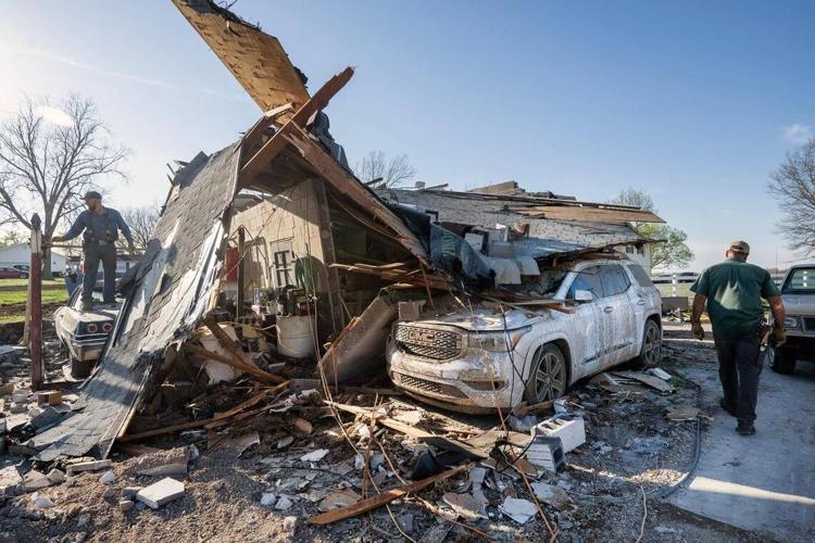 Storms kill 7 in the South and Midwest as forecasters warn of catastrophic rains, floods this