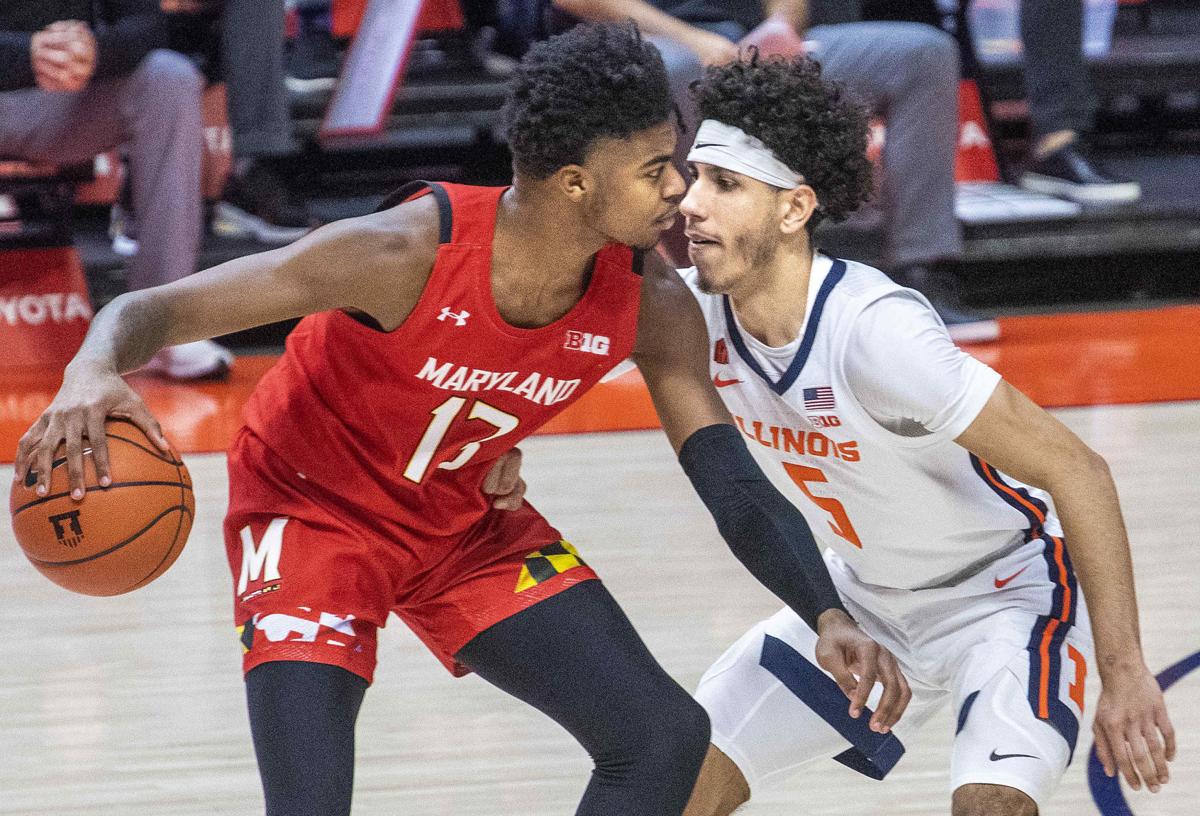 Illinois Men's basketball vs. Maryland 1/10/21 Multimedia news