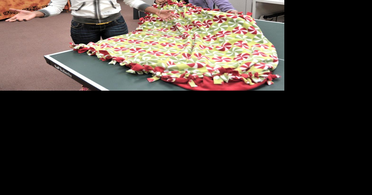 UHS students seek donations to make blankets for dialysis patients