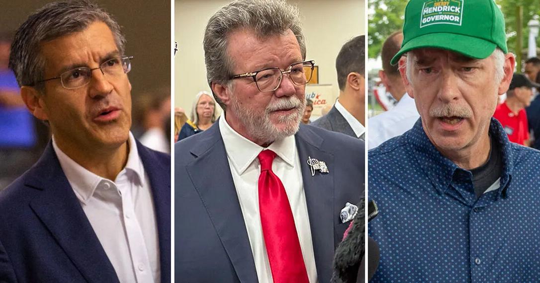 Capitol News Illinois | Republican candidates for governor — minus Bailey — try to distance themselves