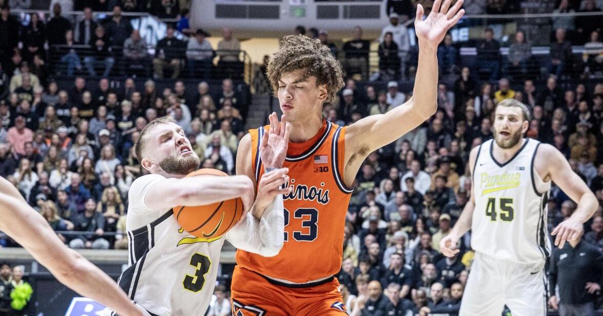 PHOTO GALLERY: Illinois men vs. Purdue