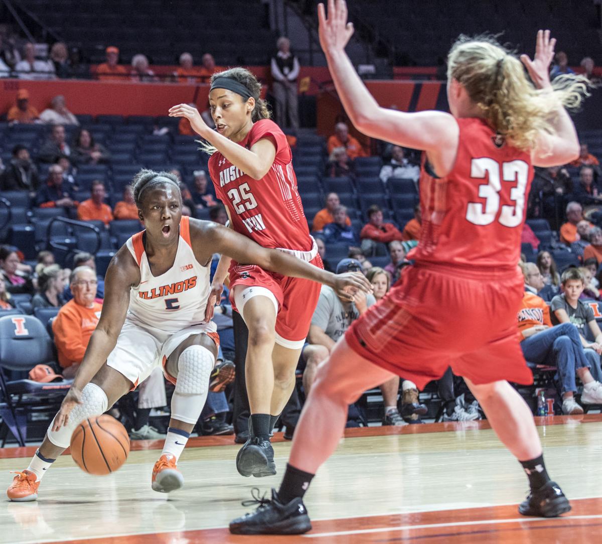 Illinois Women S Basketball Vs Austin Peay Illini Sports News