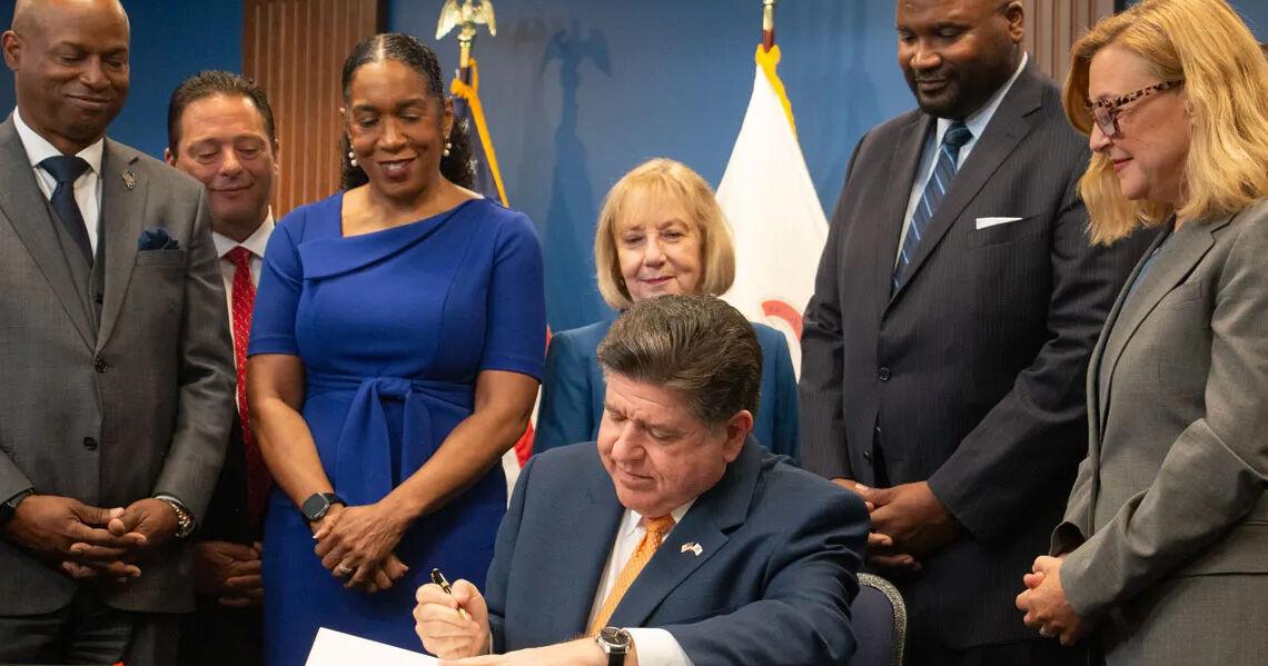 Capitol News Illinois | Pritzker signs nearly $56 billion budget with new business taxes
