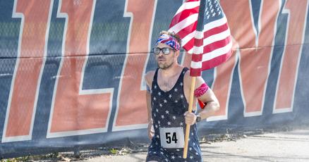 Through the heat and the streets the band played on Through the heat and the streets the band played on