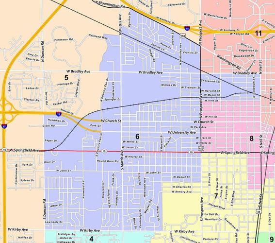 Champaign County Board District Map Primary 2018 Questionnaires: Champaign County Board District 6 Democrats |  News | News-Gazette.com