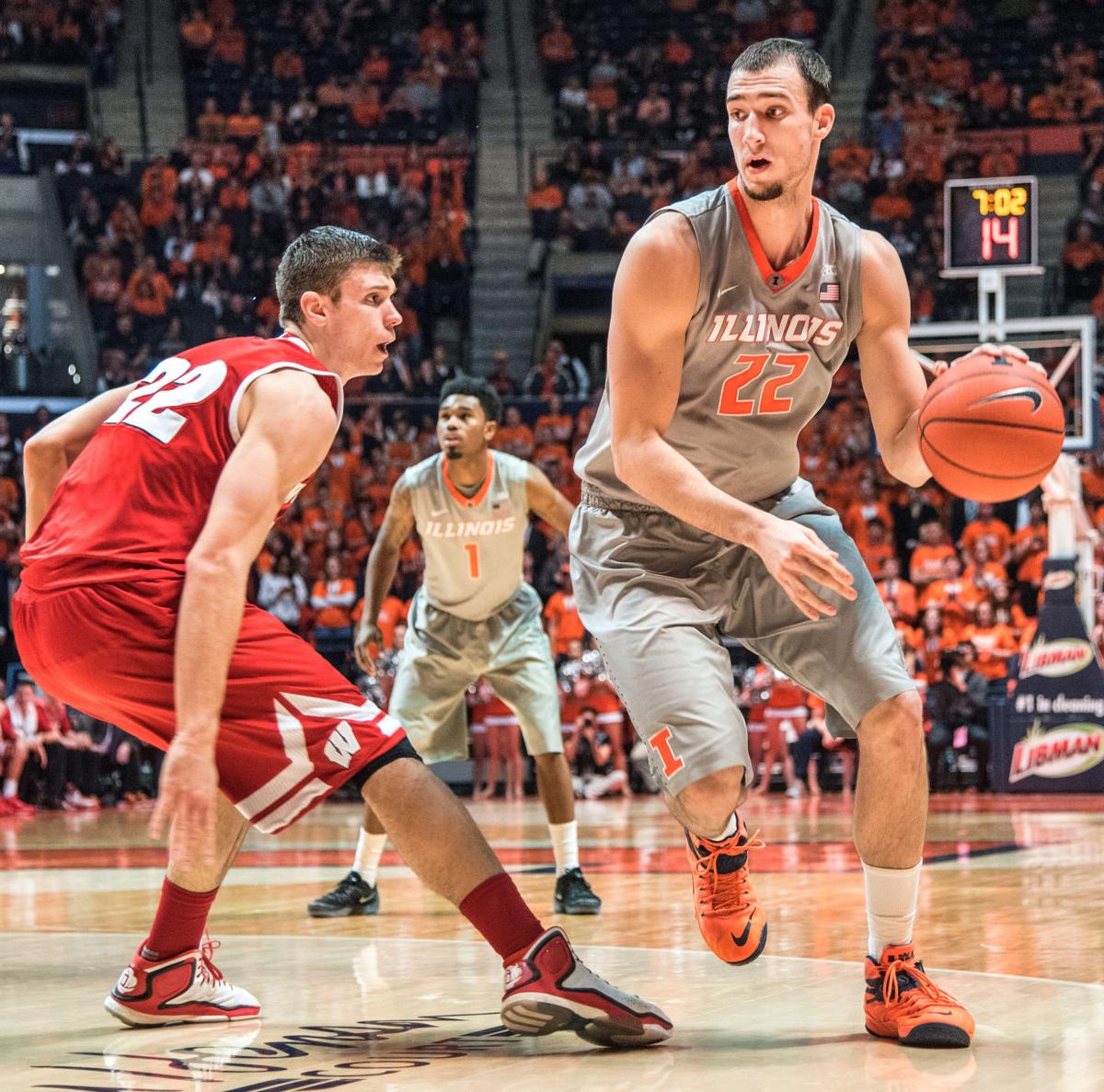 Illinois Men S Basketball Vs Wisconsin Football News Gazette Com