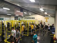 Tuscola football weight room