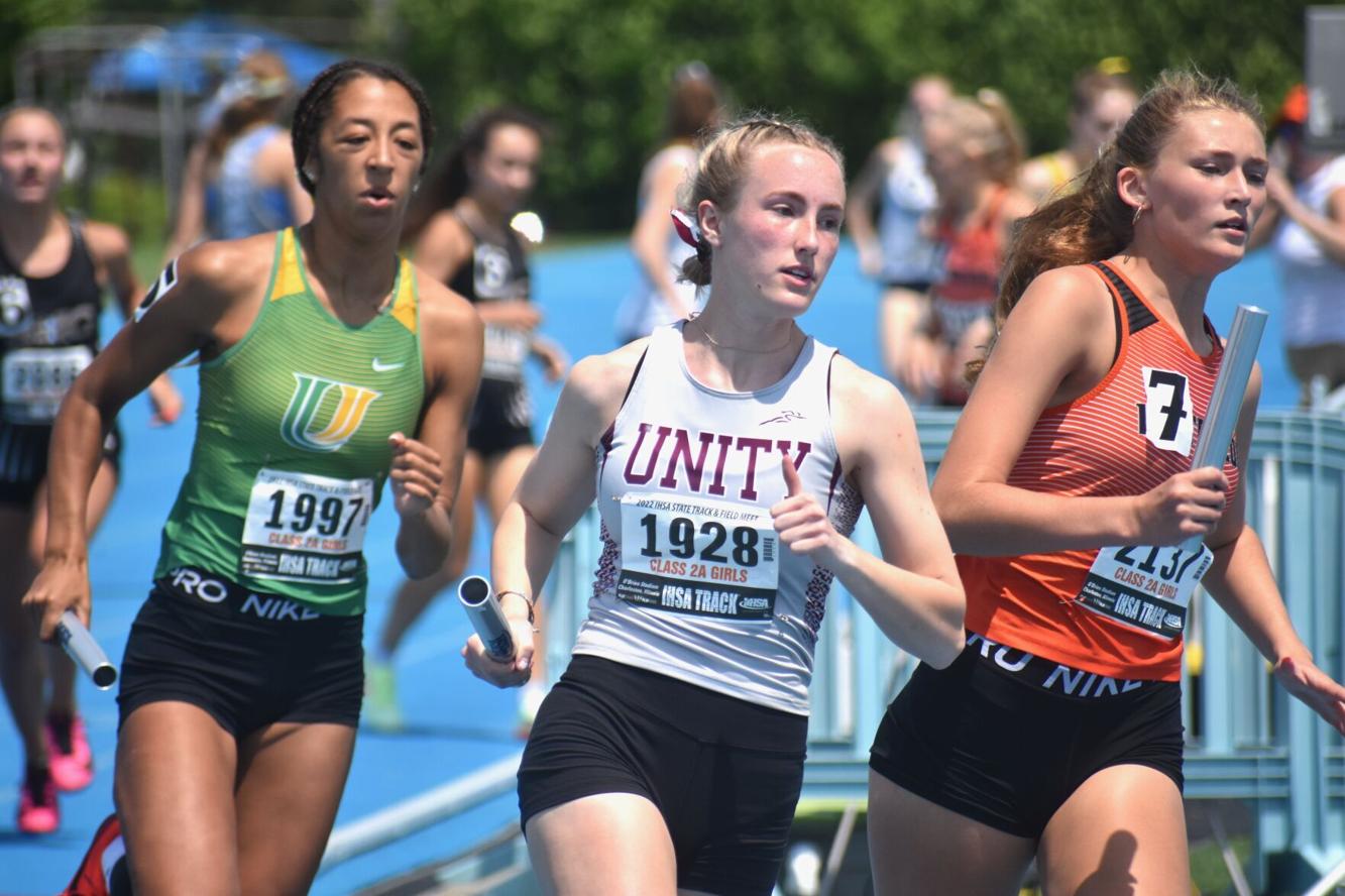 Rounding the turn State girls' track and field meet enters final day