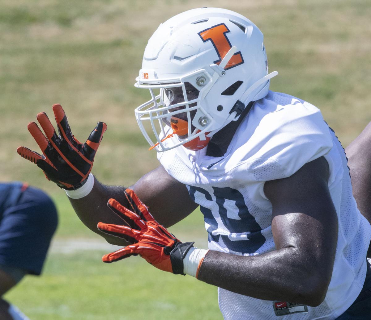 Illinois Football Training Camp Day 3 2019 Sports News
