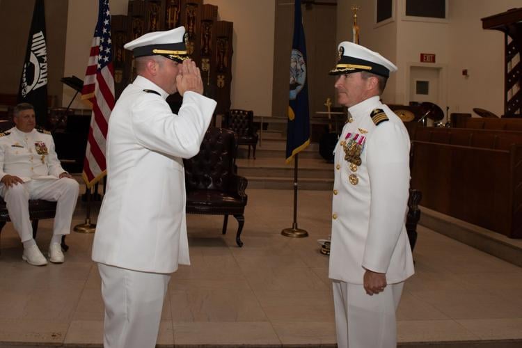 Col Tomko St. Thomas More marks new beginning for retired Navy commander ...