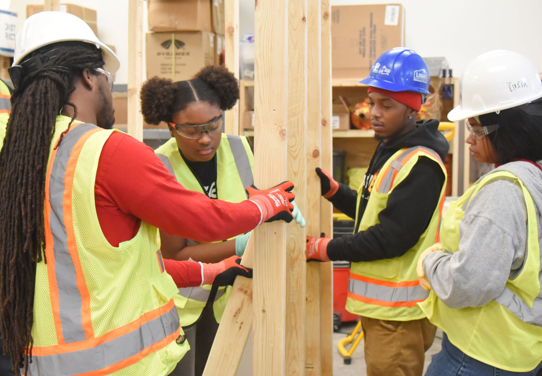 Budzinski Meets With Students In Housing Authority's YouthBuild Program ...