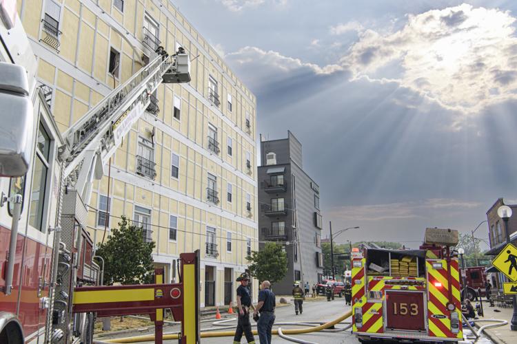 UPDATE Fire in fourthfloor apartment displaces residents of downtown